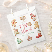 Two Sweet Gingerbread Cookie 2nd Birthday Party