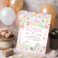 Two Sweet Pastel Candy Shop Second Birthday