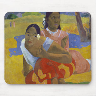 Two Tahitian Women, Gauguin Mouse Pad