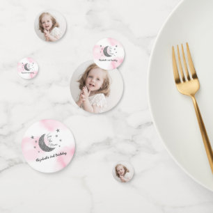 Two The Moon 2nd Birthday Confetti