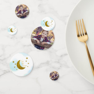 Two The Moon 2nd Birthday Confetti