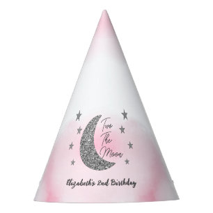 Two The Moon 2nd Birthday Party Hat
