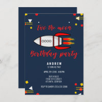 Two the Moon Boys Space 2nd Birthday Party