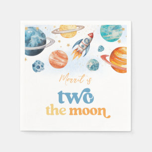 Two the Moon Party Napkins