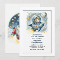 “Two the Moon” Rocket Toddler Birthday Party