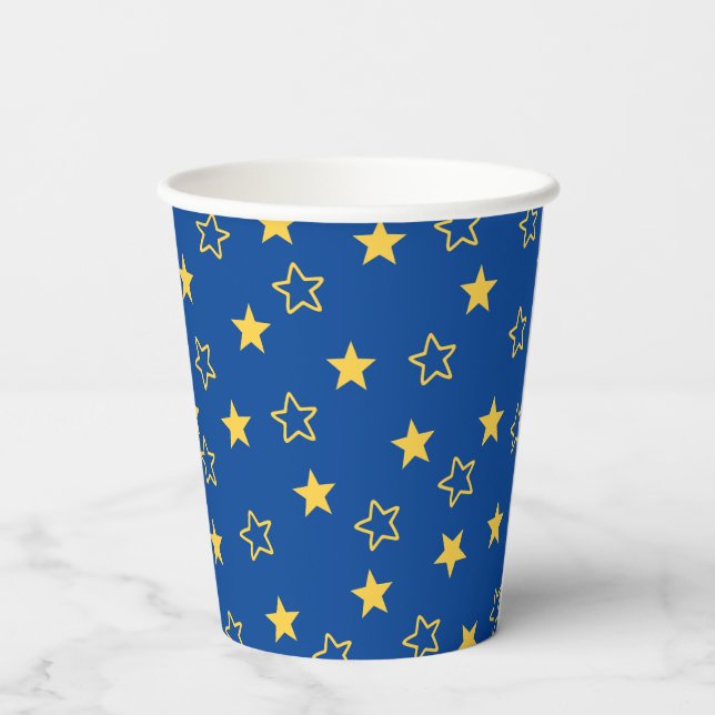 Two The Moon Second Birthday  Paper Cups (Back)