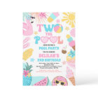 Two The Pool Summer 2nd Birthday Pool Party