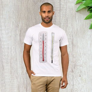 Two Thermometers Mens T-Shirt