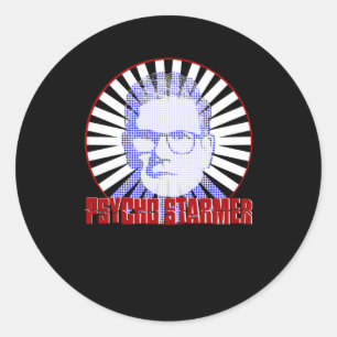 Two Tier Psycho Starmer -  Classic Round Sticker