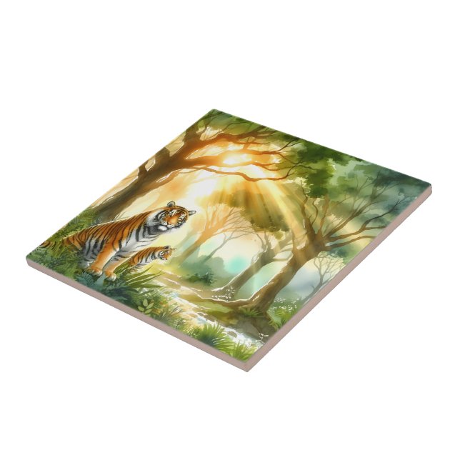 TWO TIGERS TILE (Side)