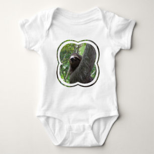 Two Toed Sloth Baby T-Shirt Baby Bodysuit