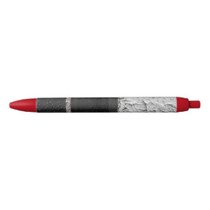 two tone black ink pen