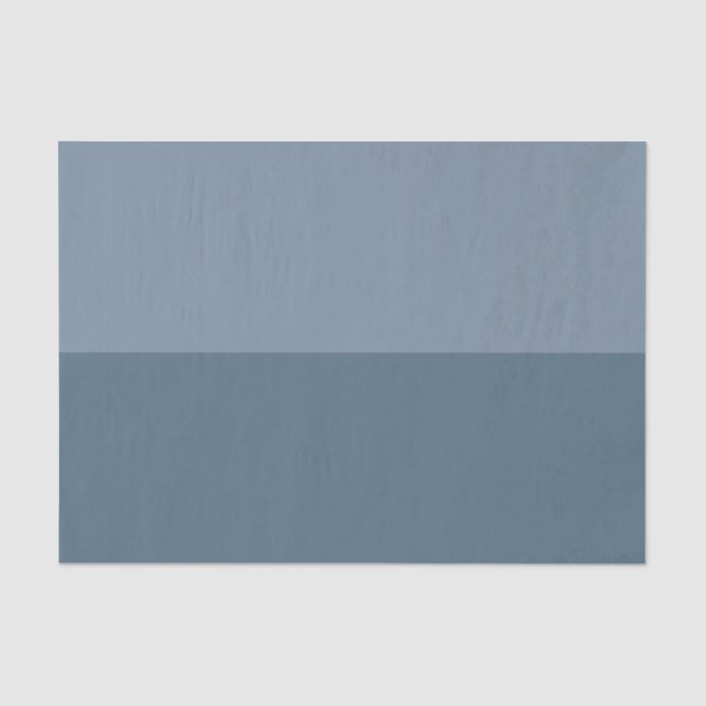 Two Tone - Blue Tissue Paper (Front)