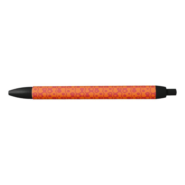 Two tone brown background black ink pen (Front)