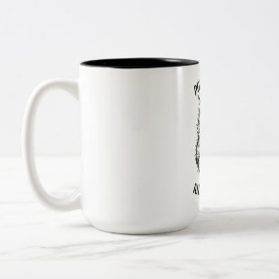Two-Tone Cheeky Owl Mug Funny Humour Coffee Gift