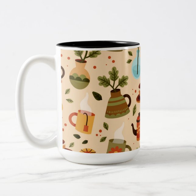 Two-Tone Coffee Mug (Left)