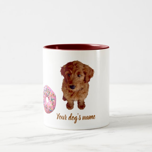 Two-Tone Coffee Mug Dog (Center)