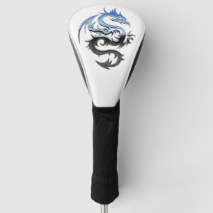 two tone dragon golf head cover