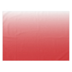 Two-tone gradient ombre fiery red tablecloth