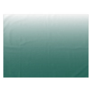 Two-tone gradient ombre green tablecloth
