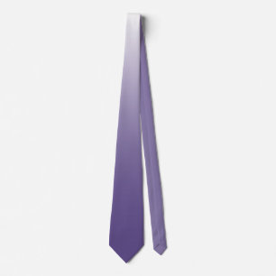 Two-tone gradient ombre Ultra Violet Tie