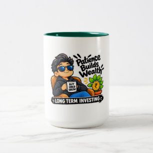 Two Tone Investor Cup Smart Cool Investor