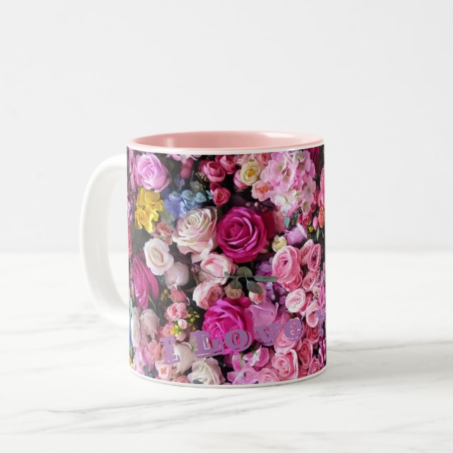 Two-Tone Love Mugs (Front Left)