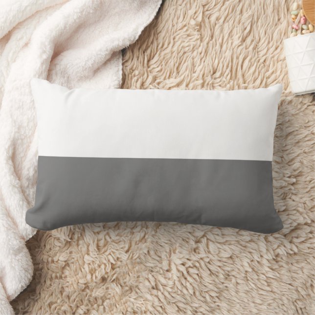Two Tone Lumbar Pillow (Blanket)