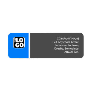 Two Tone - Mid Blue and Grey