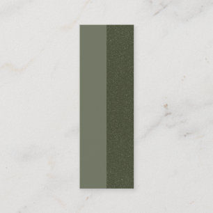 Two‐Tone Moss Green Loyalty Cards – Customisable