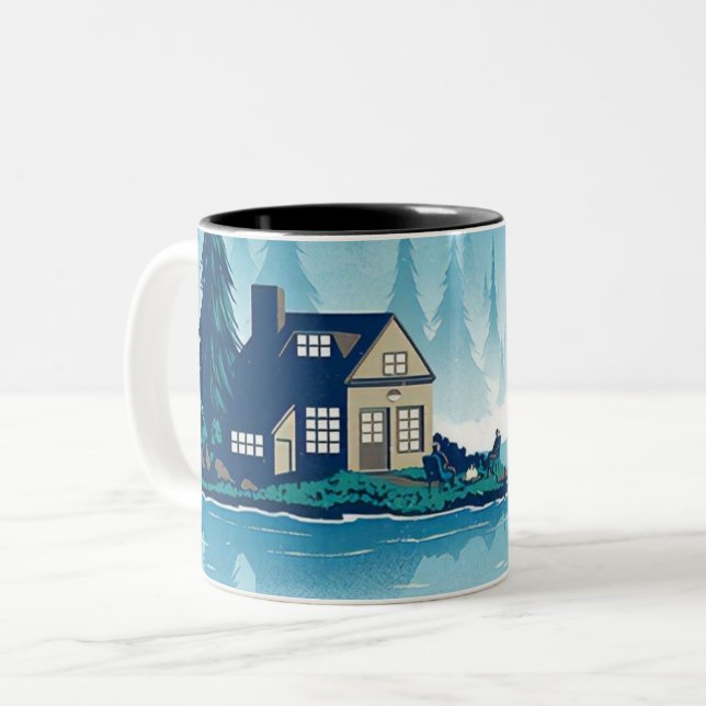 Two-Tone Mug (Front Left)
