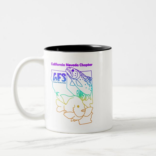 Two-Tone Mug, 11 oz Two-Tone Coffee Mug (Left)