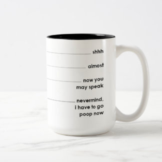 Two-Tone Mug, 15 oz Coffee Mug
