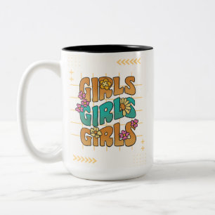 Two-Tone Mug, 15 oz Coffee Mug