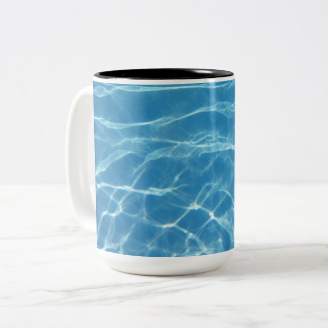 Two-Tone Mug, 15 oz Coffee Mug (Front Left)