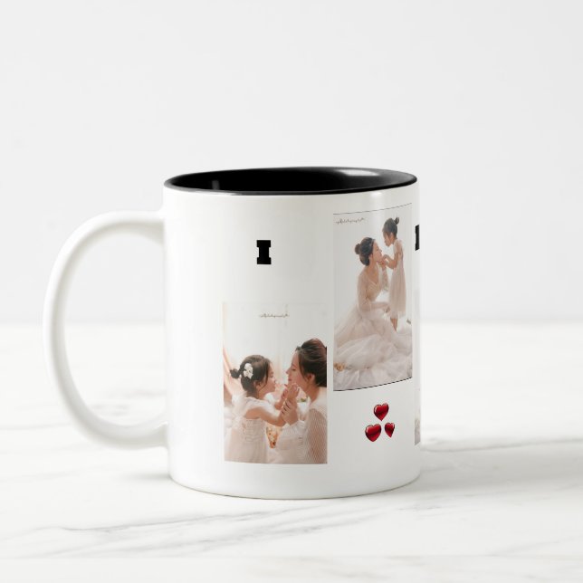 Two-Tone Mug, 15 oz Coffee Mug (Left)