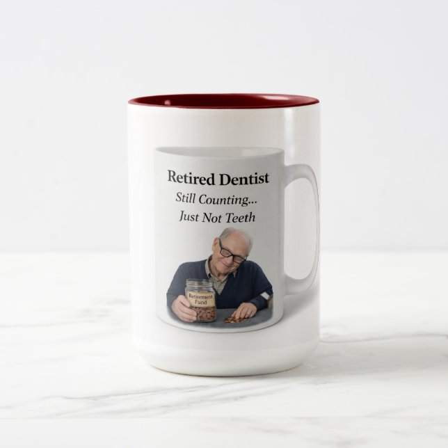 Two-Tone Mug, 15 oz Coffee Mug (Center)