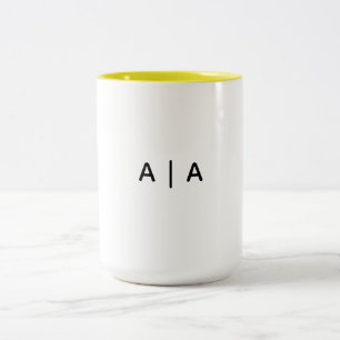Two-Tone Mug, 15 oz Coffee Mug