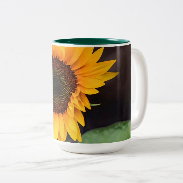 Two-Tone Mug, 15 oz Coffee Mug (Front Right)