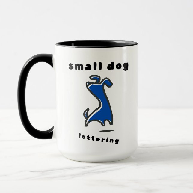Two-Tone Mug, 15 oz Mug (Left)
