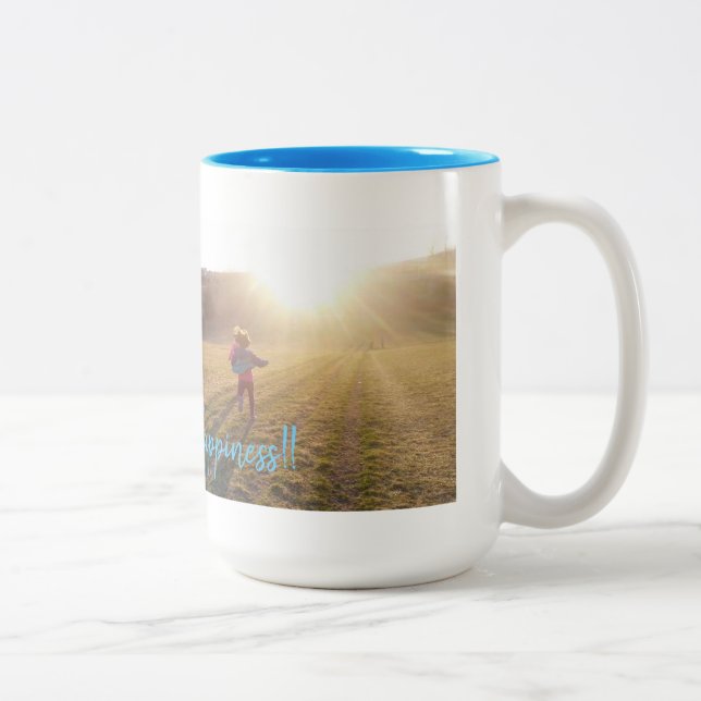 Two-Tone Mug, 444 ml Coffee Mug (Right)
