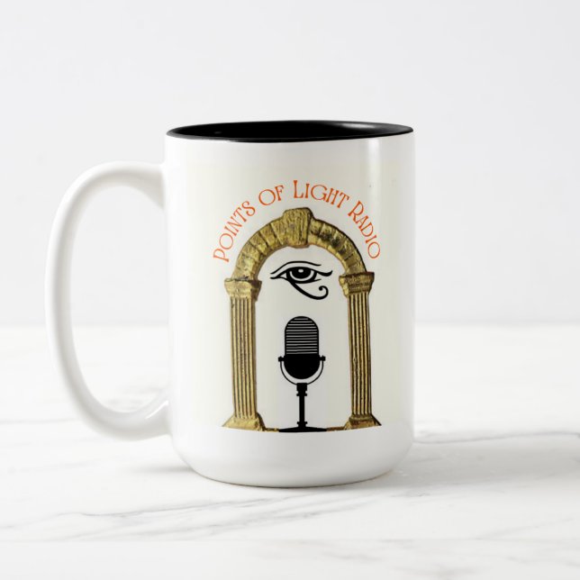 Two-Tone Mug, 444 ml Two-Tone Coffee Mug (Left)