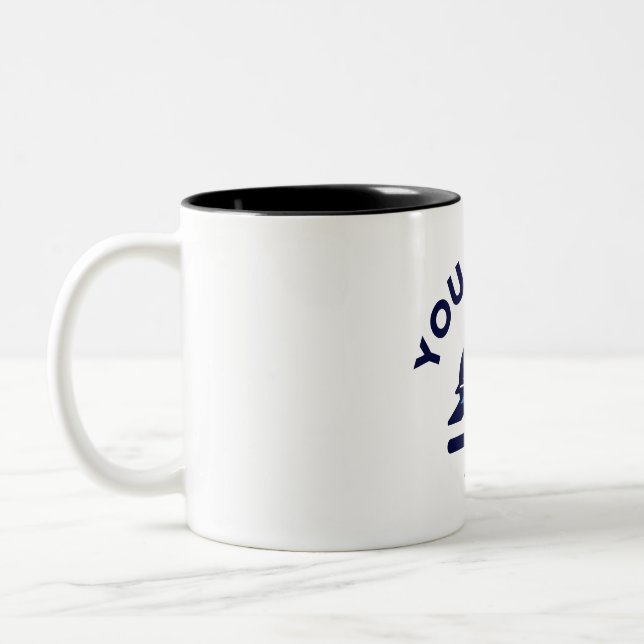 Two-Tone Mug - Black (Left)
