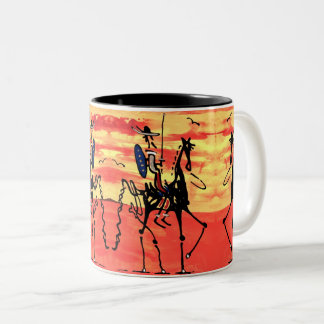Two-Tone Mug Don Quixote