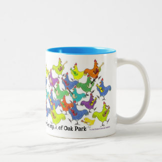 Two Tone MUG Free Range Ukulele Society