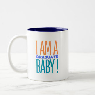 Two-tone mug (try different colours) GRADUATE_BABY