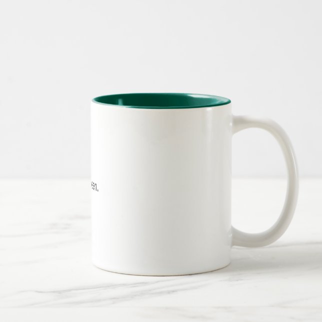 Two Tone Myg Two-Tone Coffee Mug (Right)