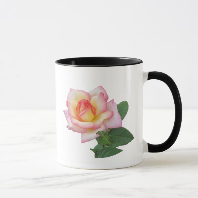 Two-tone Pink Rose Mug (Right)