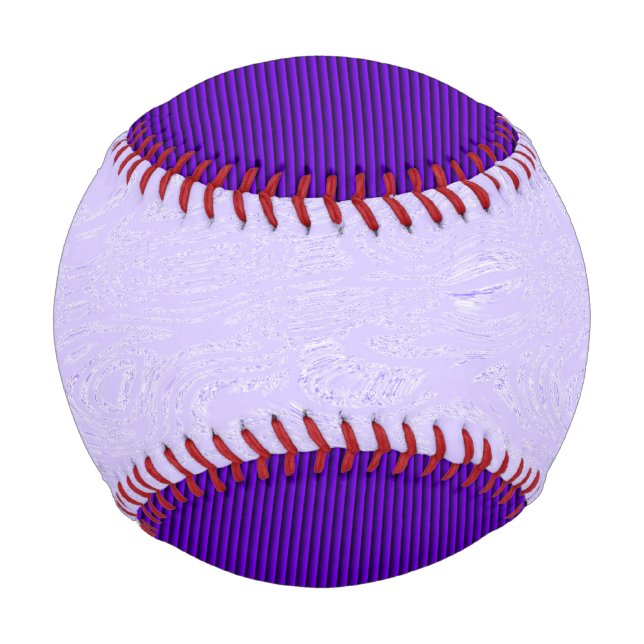 Two-Tone Purple Baseball (Front)