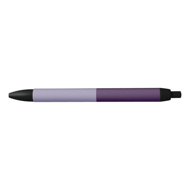 Two Tone - Purple Black Ink Pen (Front)